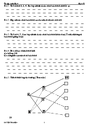 Bppj đề ôn thi học sinh giỏi môn Toán Lớp 2